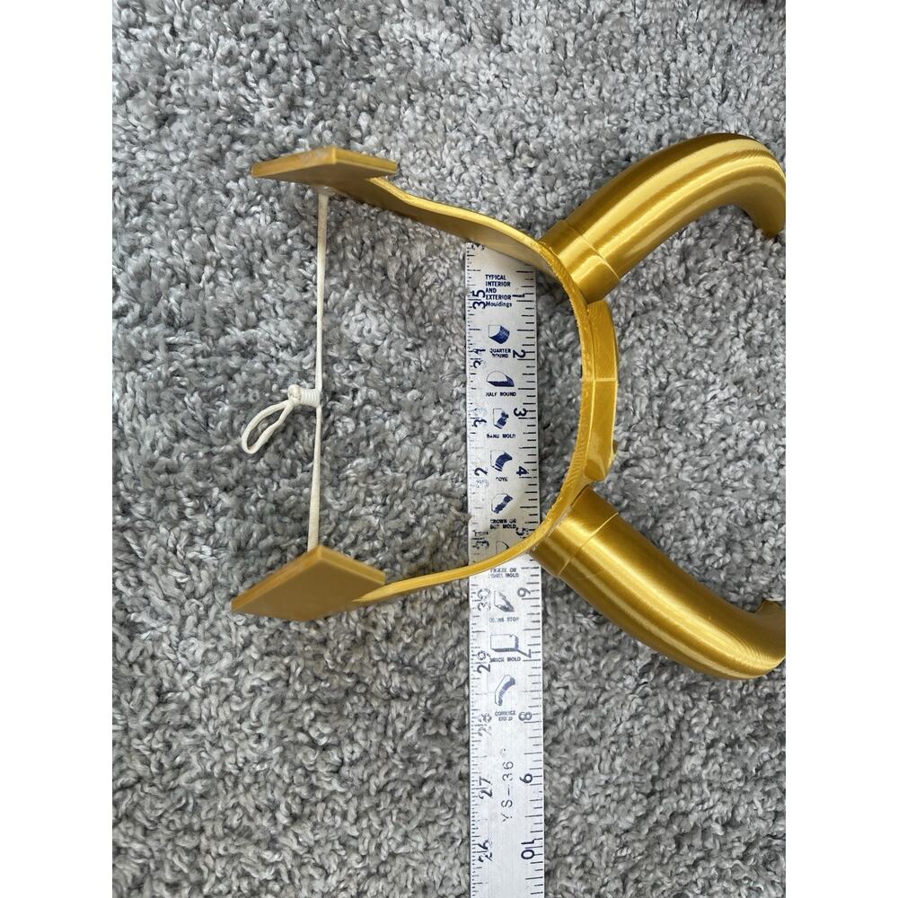 Loki Crown 3D Printed Costume Prop Perfect For Cosplay Display Gold Color - Picture 7 of 9